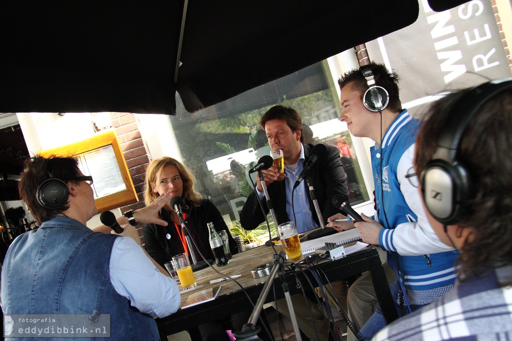 2011-08-07 DeventerRTV - live op de Boekenmarkt, Deventer 033